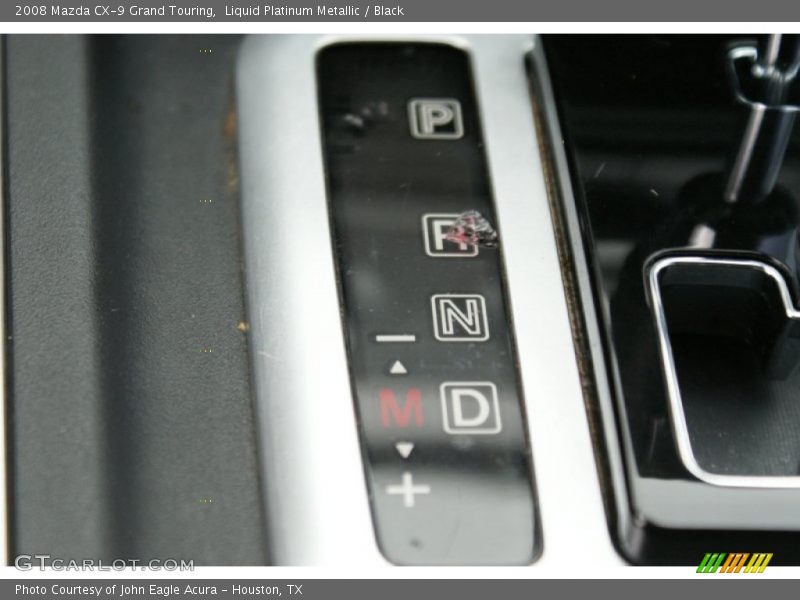Liquid Platinum Metallic / Black 2008 Mazda CX-9 Grand Touring