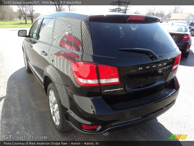 Pitch Black / R/T Black/Red 2015 Dodge Journey R/T