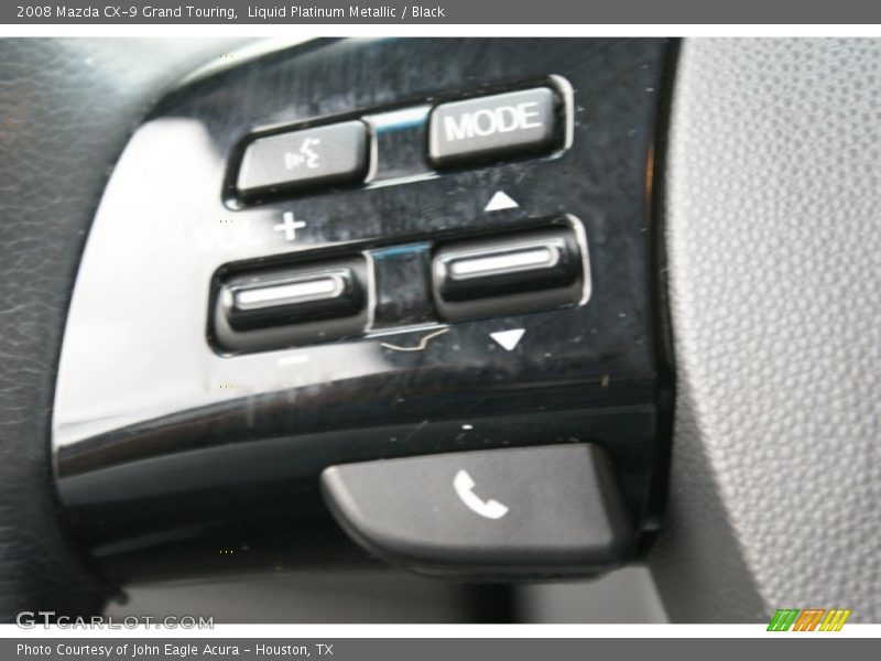 Liquid Platinum Metallic / Black 2008 Mazda CX-9 Grand Touring