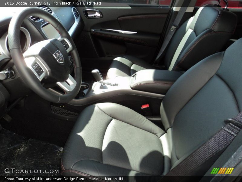 Pitch Black / R/T Black/Red 2015 Dodge Journey R/T