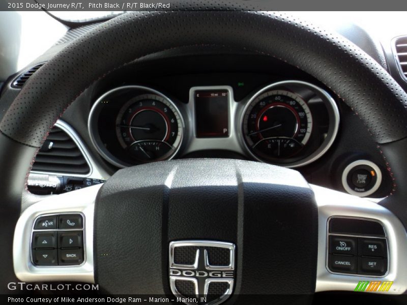Pitch Black / R/T Black/Red 2015 Dodge Journey R/T