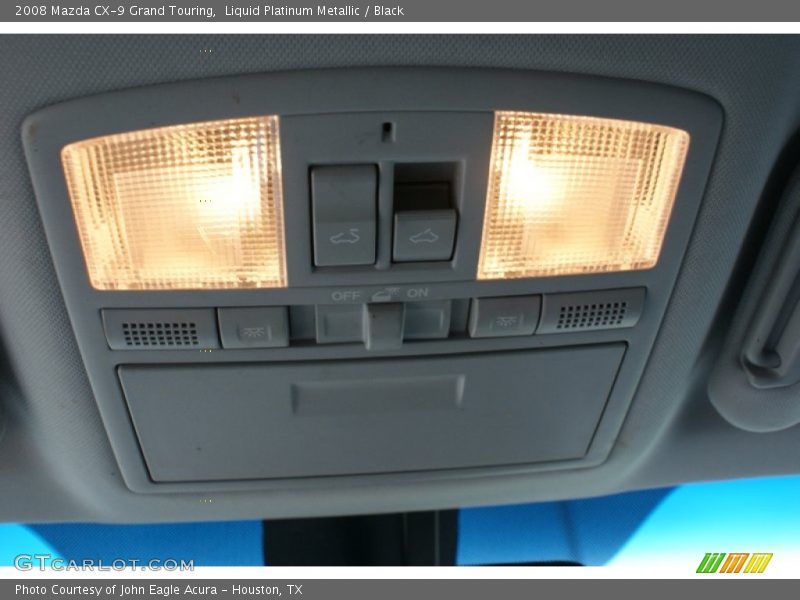 Liquid Platinum Metallic / Black 2008 Mazda CX-9 Grand Touring