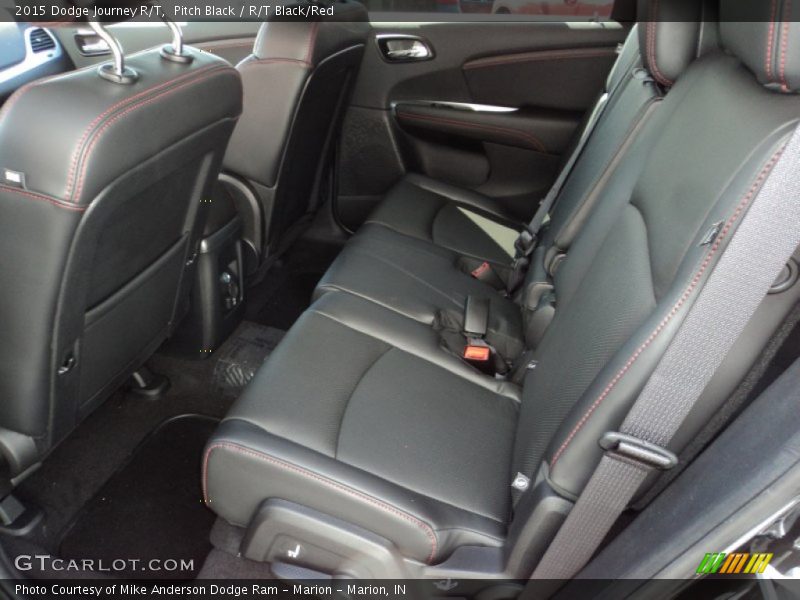 Pitch Black / R/T Black/Red 2015 Dodge Journey R/T