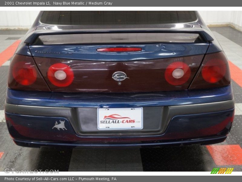 Navy Blue Metallic / Medium Gray 2001 Chevrolet Impala LS