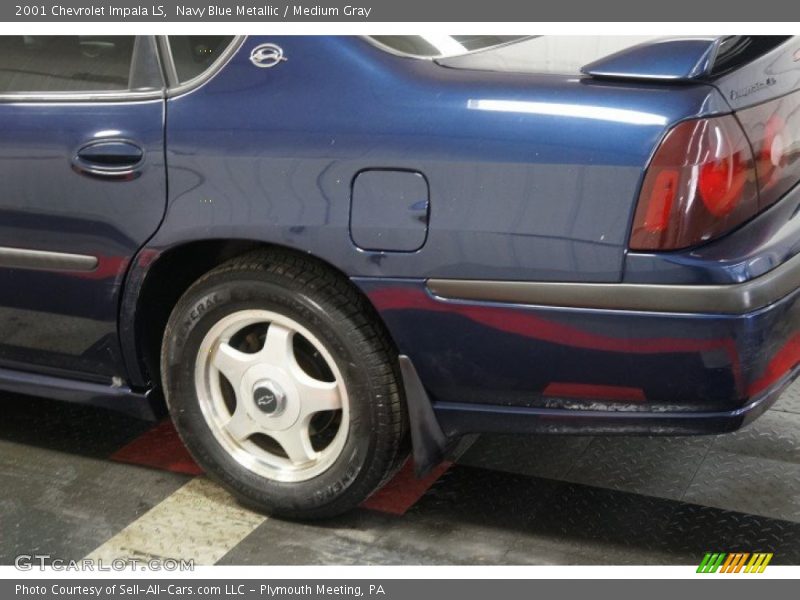 Navy Blue Metallic / Medium Gray 2001 Chevrolet Impala LS