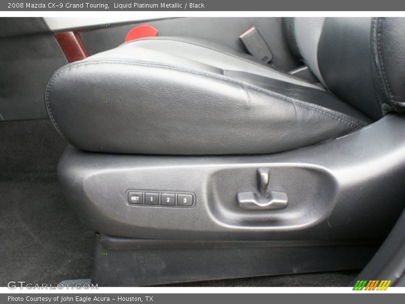 Liquid Platinum Metallic / Black 2008 Mazda CX-9 Grand Touring