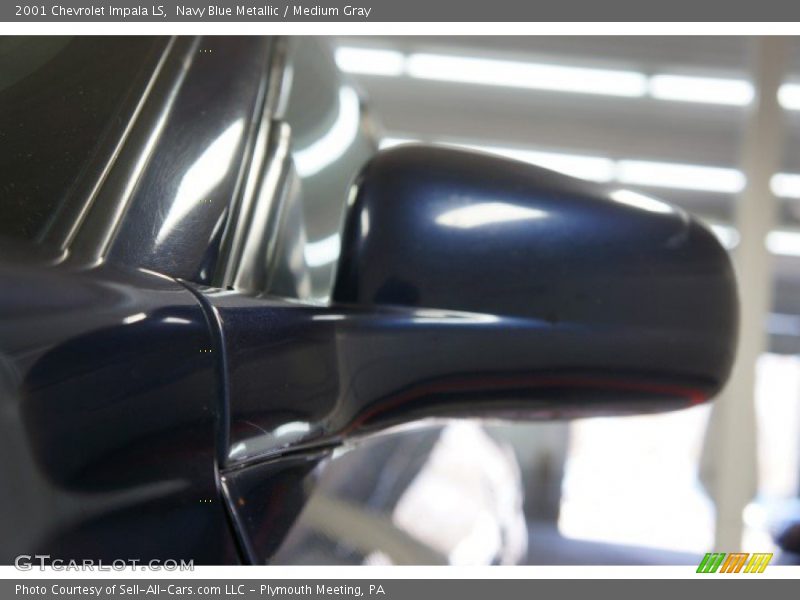 Navy Blue Metallic / Medium Gray 2001 Chevrolet Impala LS