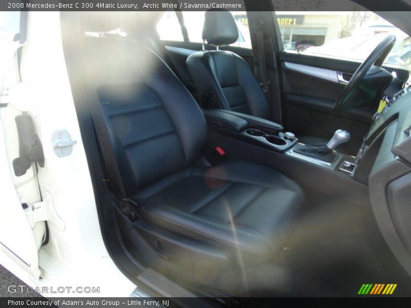 Arctic White / Savanna/Cashmere 2008 Mercedes-Benz C 300 4Matic Luxury