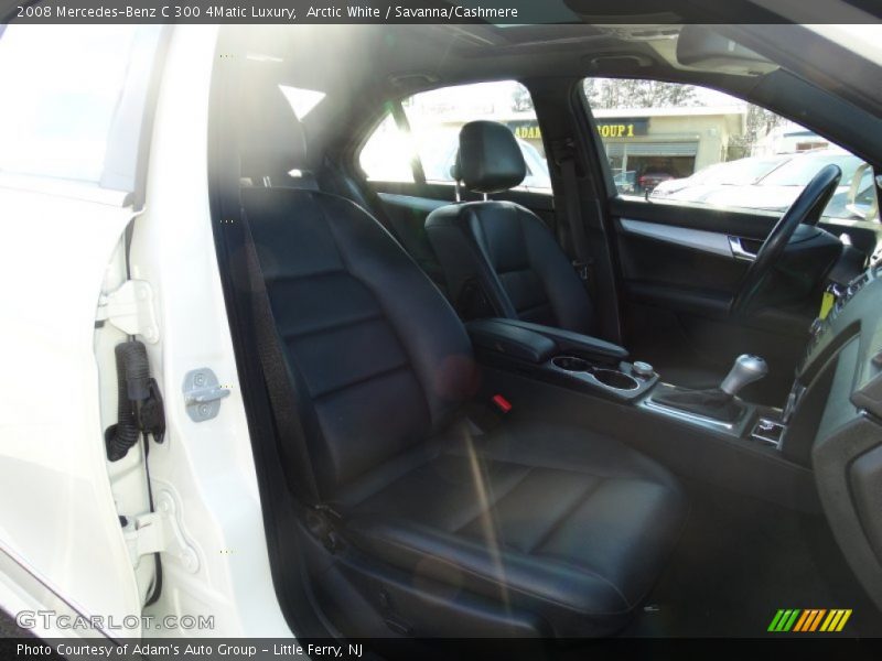 Arctic White / Savanna/Cashmere 2008 Mercedes-Benz C 300 4Matic Luxury