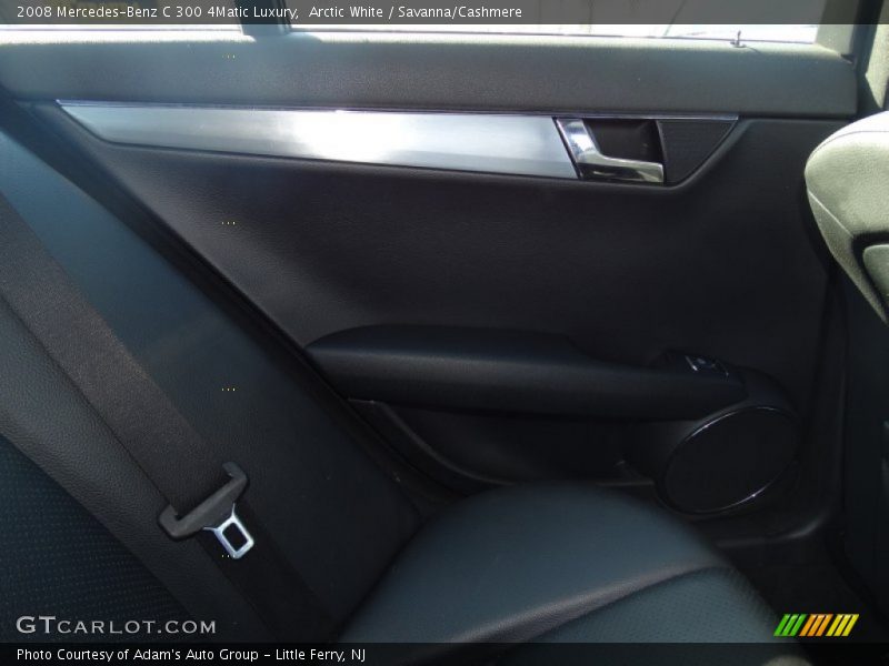 Arctic White / Savanna/Cashmere 2008 Mercedes-Benz C 300 4Matic Luxury