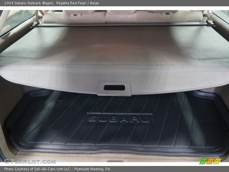 Regatta Red Pearl / Beige 2004 Subaru Outback Wagon