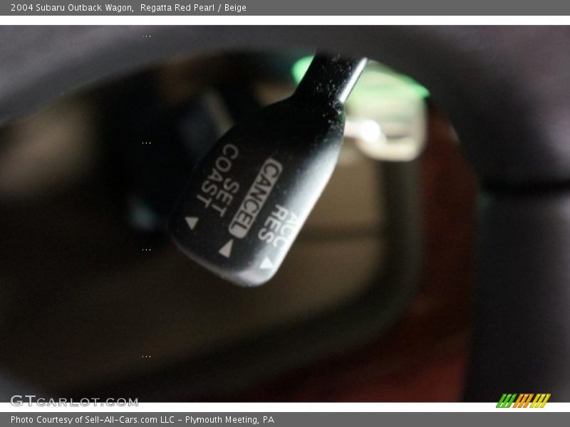 Regatta Red Pearl / Beige 2004 Subaru Outback Wagon