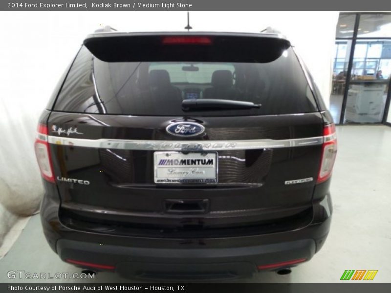 Kodiak Brown / Medium Light Stone 2014 Ford Explorer Limited