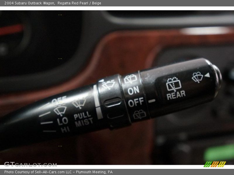 Regatta Red Pearl / Beige 2004 Subaru Outback Wagon