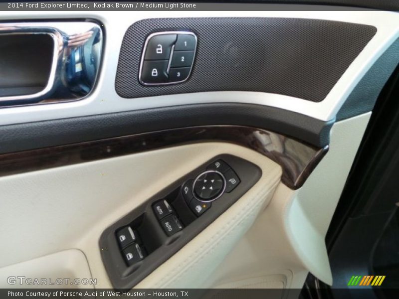 Kodiak Brown / Medium Light Stone 2014 Ford Explorer Limited