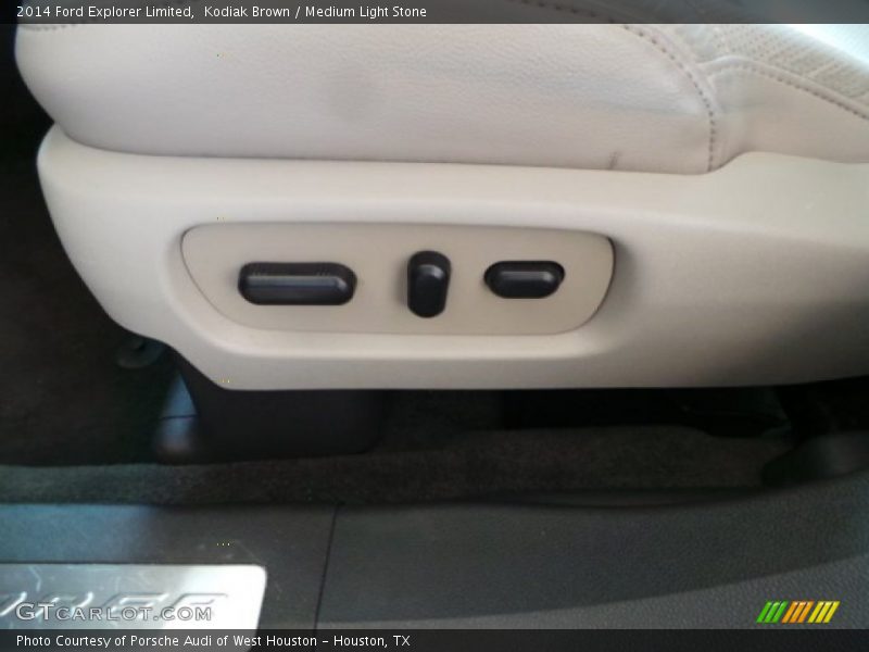 Kodiak Brown / Medium Light Stone 2014 Ford Explorer Limited