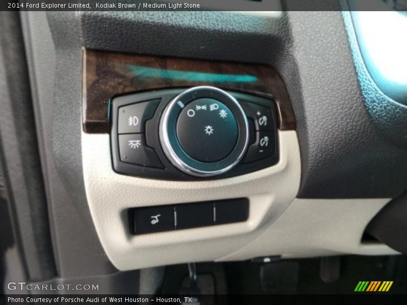 Kodiak Brown / Medium Light Stone 2014 Ford Explorer Limited