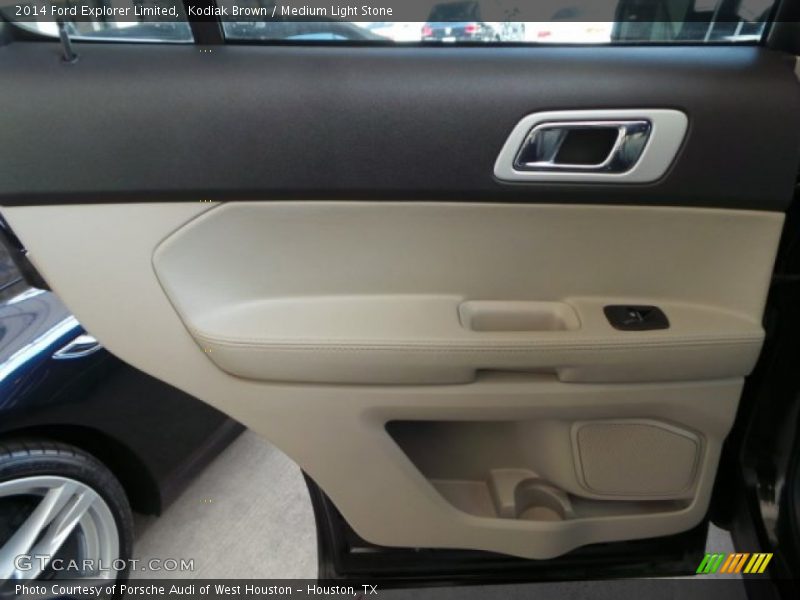 Kodiak Brown / Medium Light Stone 2014 Ford Explorer Limited