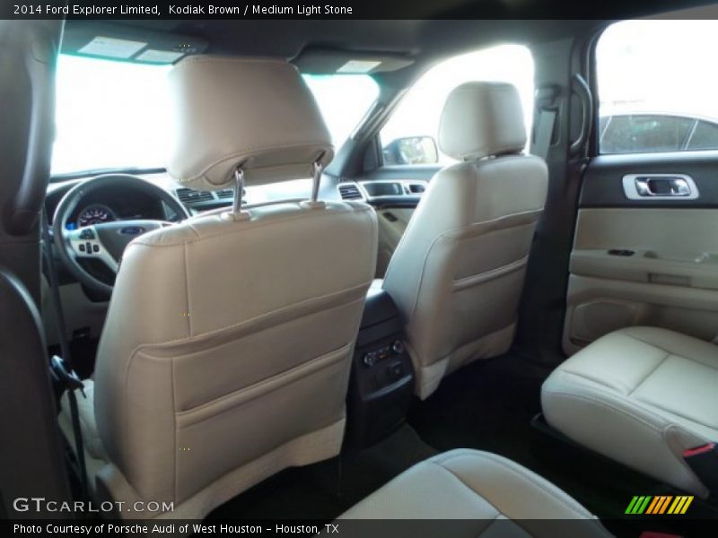 Kodiak Brown / Medium Light Stone 2014 Ford Explorer Limited