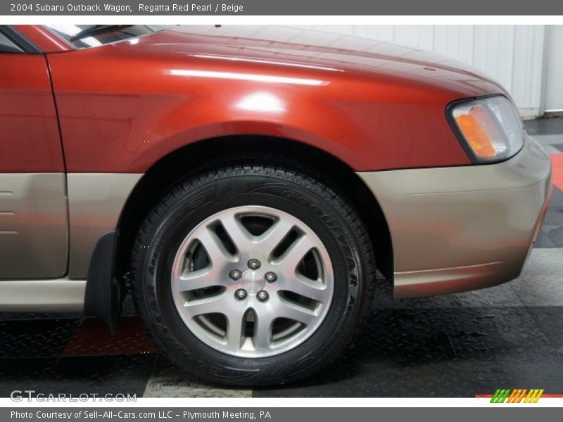 Regatta Red Pearl / Beige 2004 Subaru Outback Wagon