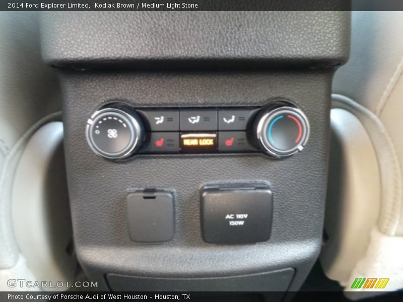 Kodiak Brown / Medium Light Stone 2014 Ford Explorer Limited