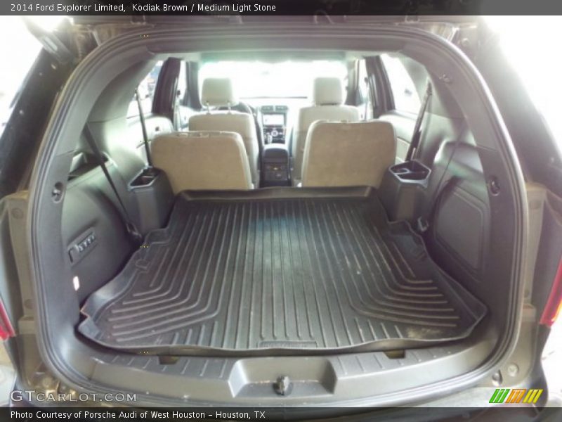 Kodiak Brown / Medium Light Stone 2014 Ford Explorer Limited