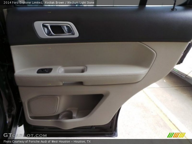 Kodiak Brown / Medium Light Stone 2014 Ford Explorer Limited