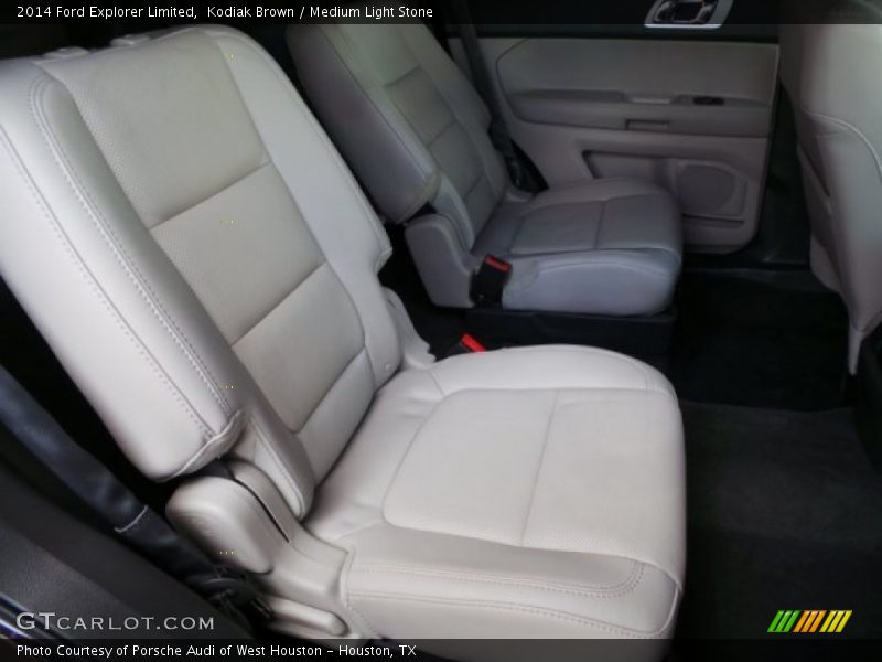 Kodiak Brown / Medium Light Stone 2014 Ford Explorer Limited