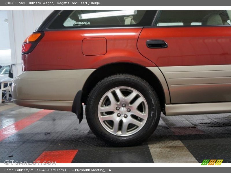 Regatta Red Pearl / Beige 2004 Subaru Outback Wagon