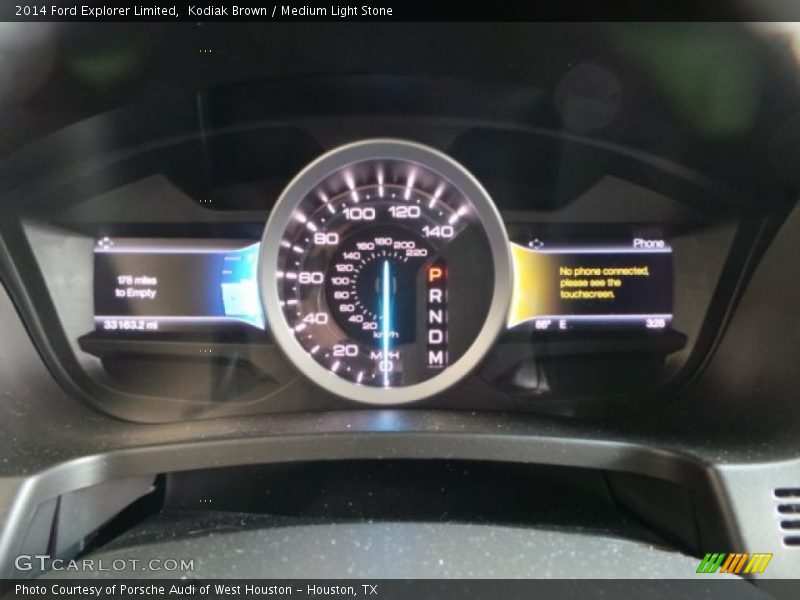 Kodiak Brown / Medium Light Stone 2014 Ford Explorer Limited
