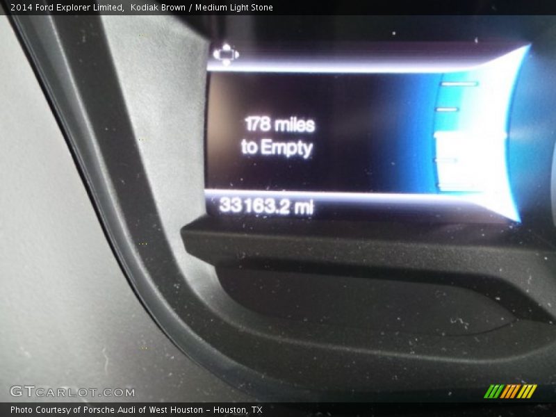 Kodiak Brown / Medium Light Stone 2014 Ford Explorer Limited