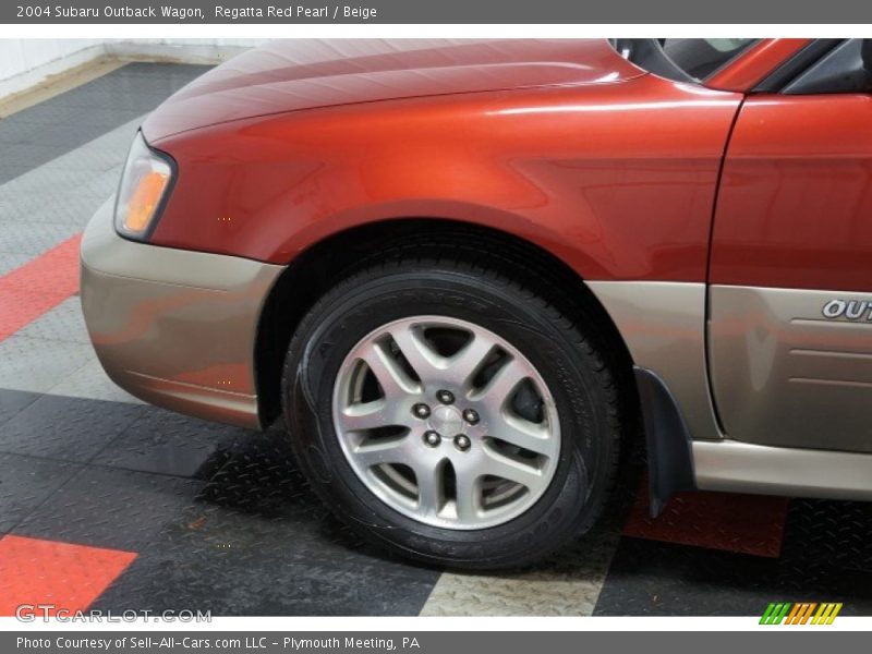Regatta Red Pearl / Beige 2004 Subaru Outback Wagon