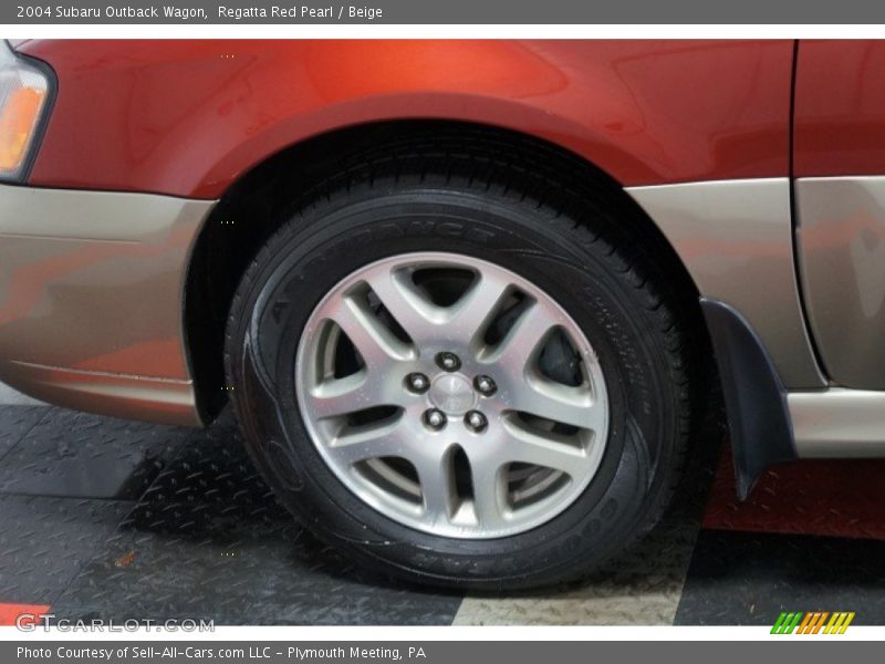 Regatta Red Pearl / Beige 2004 Subaru Outback Wagon