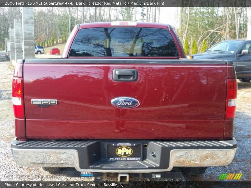 Dark Toreador Red Metallic / Medium/Dark Flint 2006 Ford F150 XLT SuperCrew 4x4