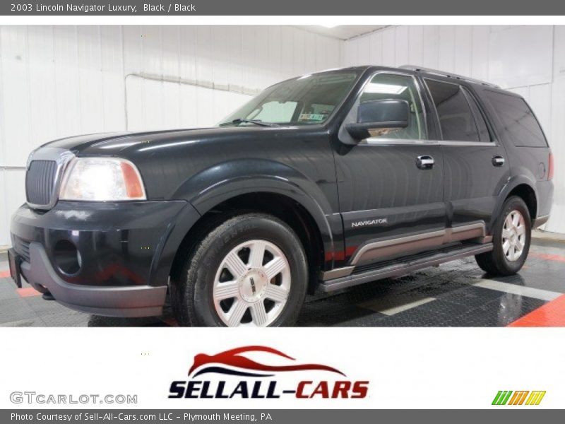 Black / Black 2003 Lincoln Navigator Luxury