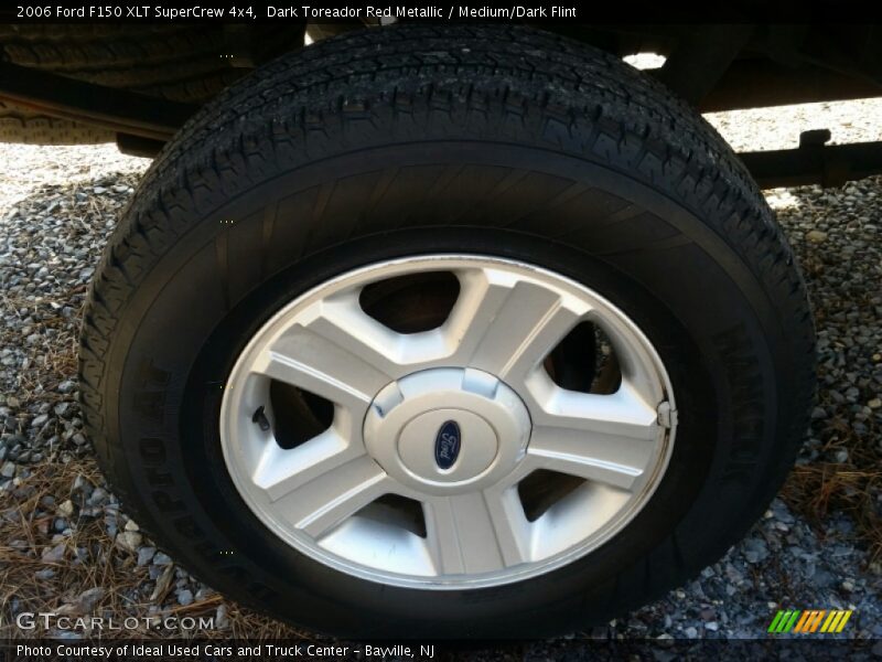 Dark Toreador Red Metallic / Medium/Dark Flint 2006 Ford F150 XLT SuperCrew 4x4