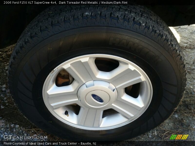 Dark Toreador Red Metallic / Medium/Dark Flint 2006 Ford F150 XLT SuperCrew 4x4