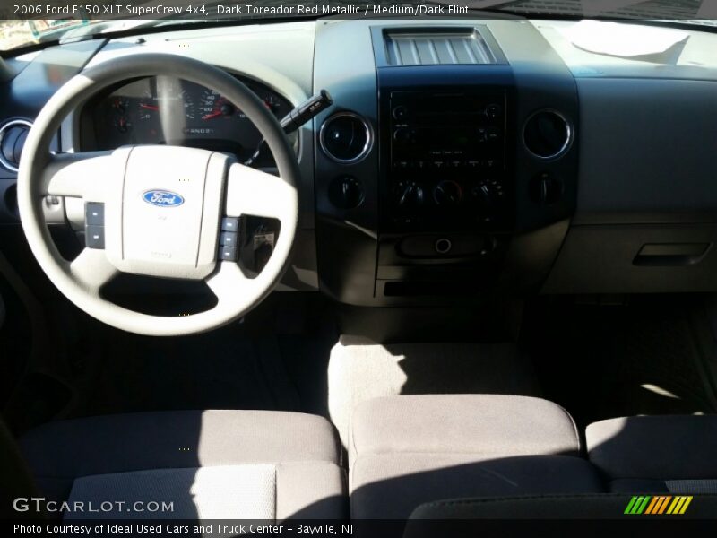 Dark Toreador Red Metallic / Medium/Dark Flint 2006 Ford F150 XLT SuperCrew 4x4