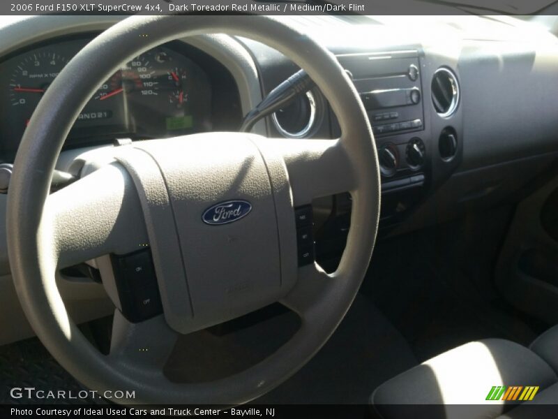 Dark Toreador Red Metallic / Medium/Dark Flint 2006 Ford F150 XLT SuperCrew 4x4