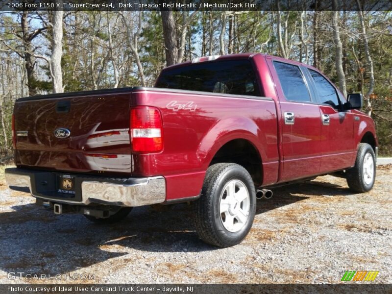 Dark Toreador Red Metallic / Medium/Dark Flint 2006 Ford F150 XLT SuperCrew 4x4