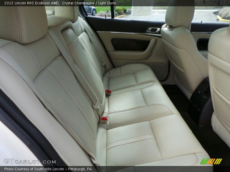 Crystal Champagne / Light Dune 2013 Lincoln MKS EcoBoost AWD