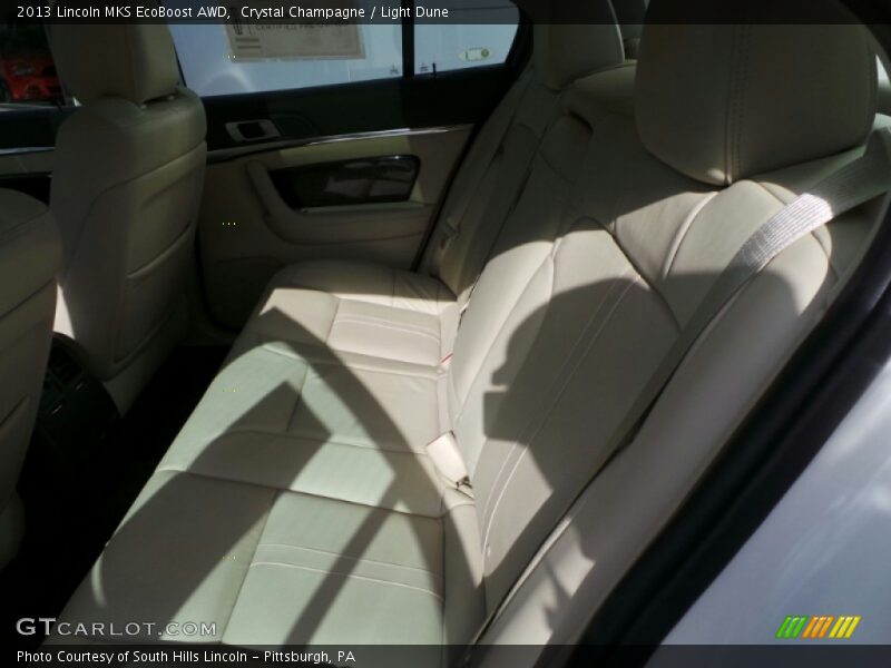 Crystal Champagne / Light Dune 2013 Lincoln MKS EcoBoost AWD