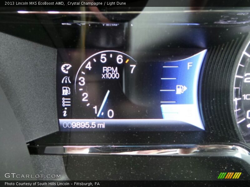 Crystal Champagne / Light Dune 2013 Lincoln MKS EcoBoost AWD