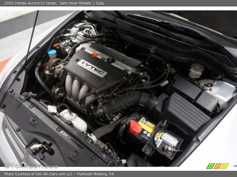 2003 Accord LX Sedan Engine - 2.4 Liter DOHC 16-Valve i-VTEC 4 Cylinder