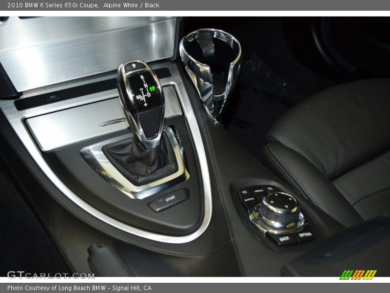 Alpine White / Black 2010 BMW 6 Series 650i Coupe