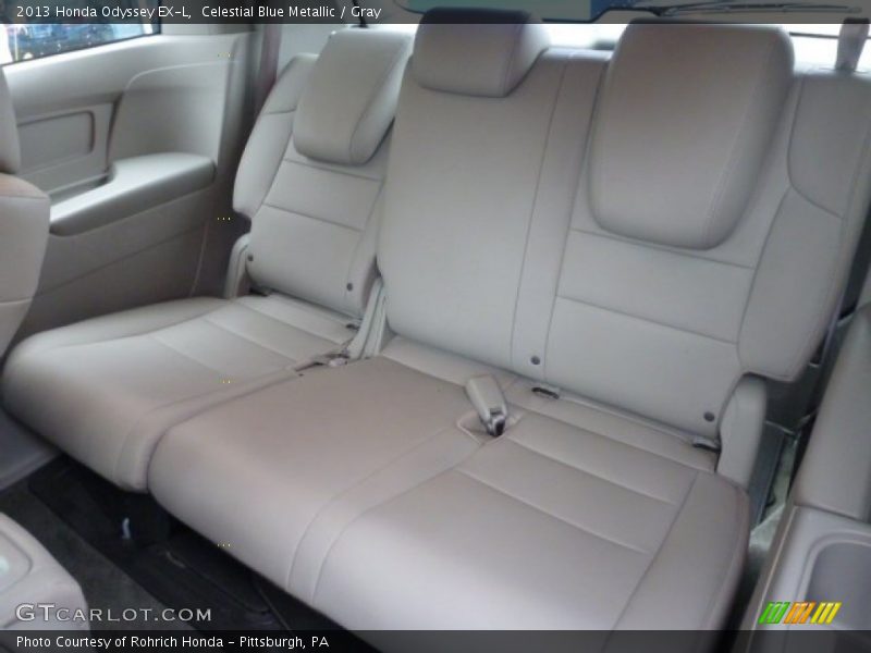 Celestial Blue Metallic / Gray 2013 Honda Odyssey EX-L