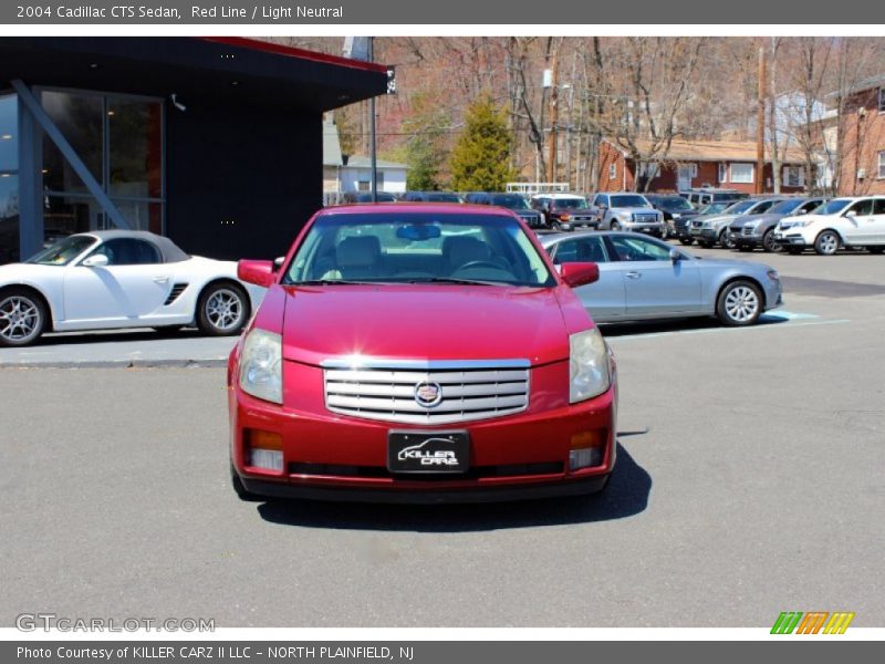 Red Line / Light Neutral 2004 Cadillac CTS Sedan