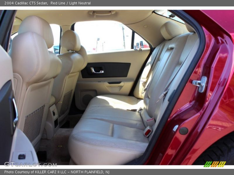 Red Line / Light Neutral 2004 Cadillac CTS Sedan