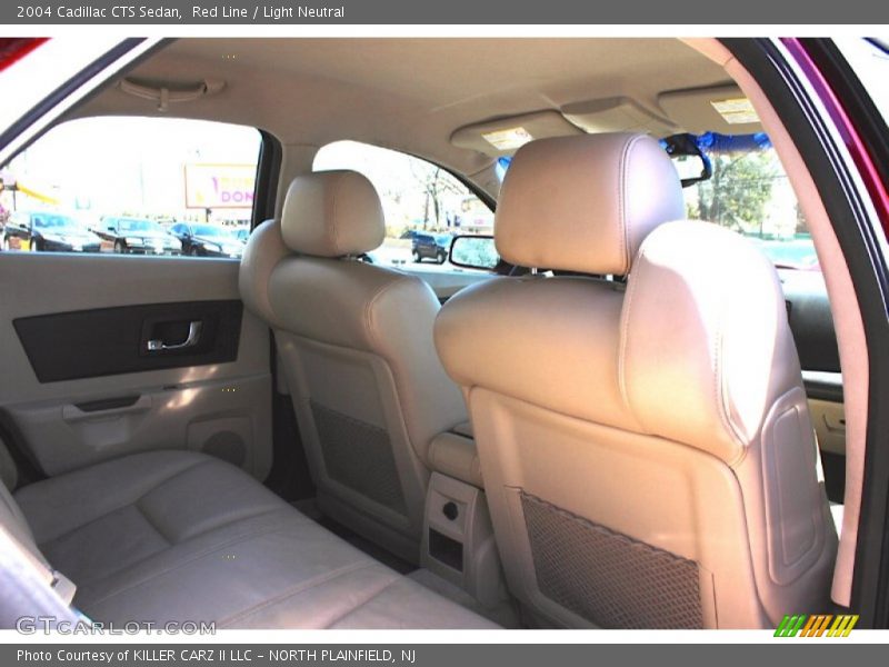 Red Line / Light Neutral 2004 Cadillac CTS Sedan