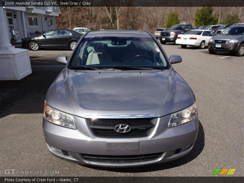Steel Gray / Gray 2006 Hyundai Sonata GLS V6
